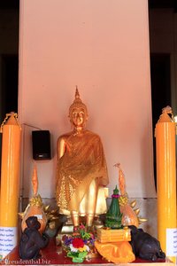 Buddhafigur im Wat Chana Songkhram