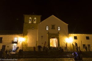 die Kirche von Villa de Leyva