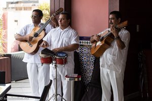 Musiker im Ambos Mundos von Havanna auf Kuba