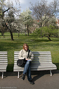 kleine Pause im Klostergarten