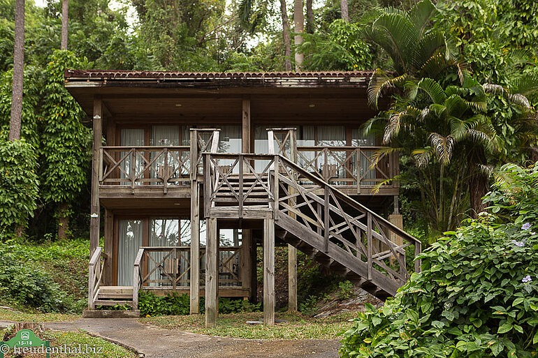 Holzhaus bei Rancho san Vicente