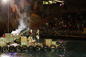 Kampf und Gebrüll bei Waterworld