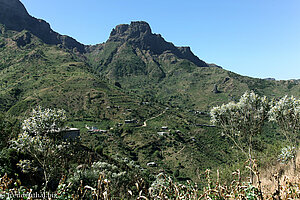 Bergland bei Assomada nahe dem Pico da Antonia