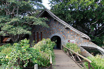 Eingang Casela Nature und Leisure Park