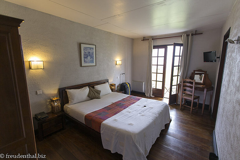 Zimmer im Hotel Les Geraniums