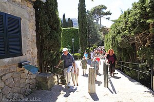 der ganz normale Besucheransturm auf Valldemossa