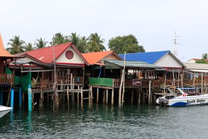 Restaurants beim Fährhafen von Ko Lanta
