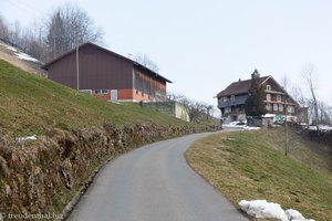 Wanderweg auf den Morgartenberg