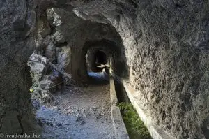Tunnel beim Barranco Madera