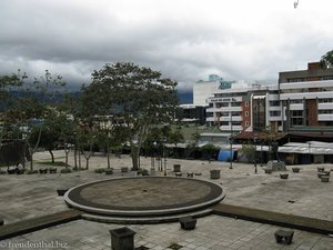 Blick über den Platz der Kulturen (Plaza de la Cultura) von San Jose