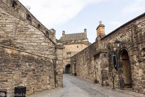Die Gassen im Edinburgh Castle
