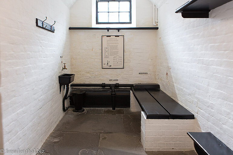 im Militärgefängnis von Edinburgh Castle