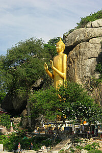 Khao Takiab und der Tempel Wat Khao Lad