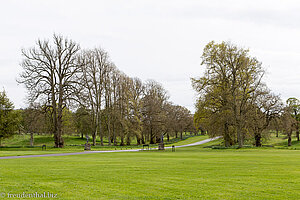 die Parkanlage von Glamis Castle