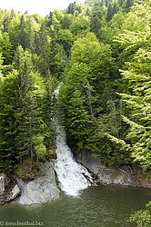 Cascada Calugarita, der Nonnenwasserfall beim Vidraru See