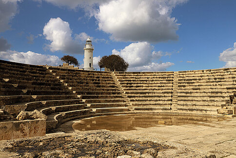 Das Odeon - Ein Römisches Theater bei Pafos