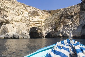 auf dem Weg zur Blauen Grotte auf Malta