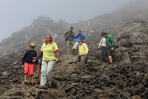 Wandergruppe am Piquinho