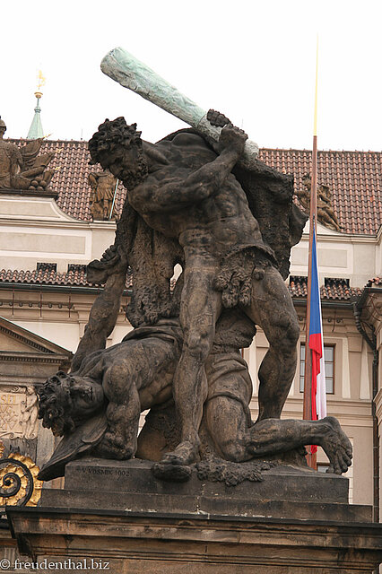 kämpfende Titanen