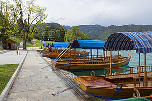 Bootsanleger am Bleder See