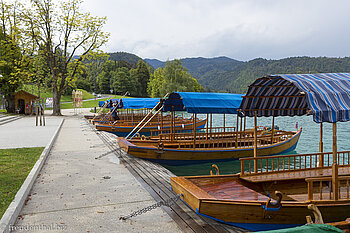 Bootsanleger am Bleder See