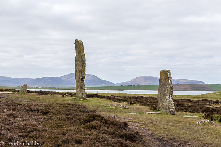 Stehende Steine beim Ring of Brodgar