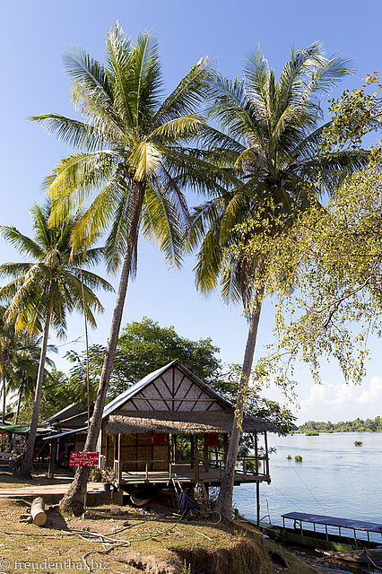 Uferweg auf Don Det in Laos