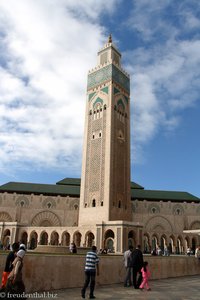 Moschee Hassan II. und das höchste Minarett weltweit