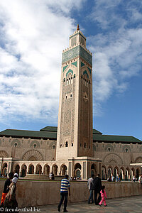 Moschee Hassan II. und das höchste Minarett weltweit