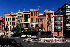 Kreisverkehr in Palma de Mallorca