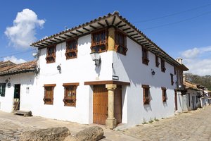 koloniale Häuser in Villa de Leyva