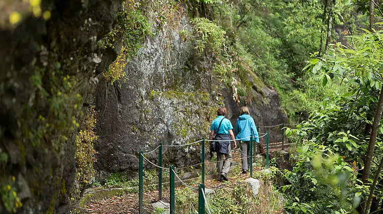 Wanderung entlang der Levada do Castelejo