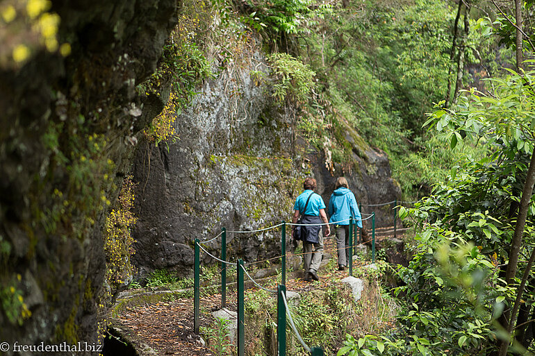Wanderung entlang der Levada do Castelejo