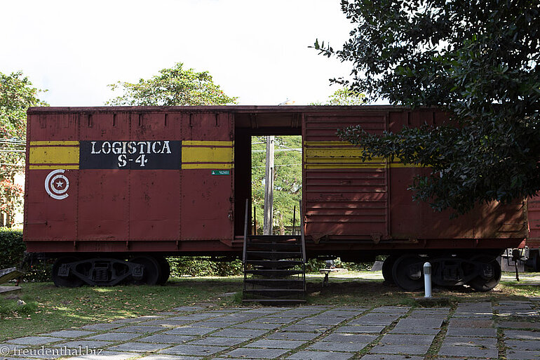 Waggon vom Tren Blindado in Santa Clara