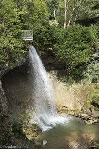 Die Scheidegger Wasserfälle bei Lindenberg im Allgäu