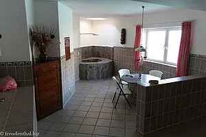 Küche vom Appartment Grotte