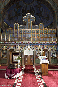 In der St. Elias Kirche in Sinaia