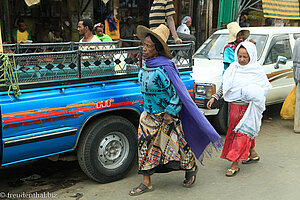 Im Mercato-Stadtviertel bei Addis Abeba