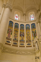 Wandbilder in der Basilika ta’ Pinu auf Gozo