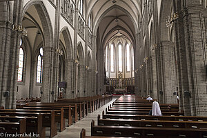 In der Myeongdong Cathedral von Seoul