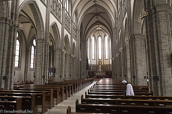In der Myeongdong Cathedral von Seoul