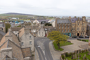 Aussicht vom Bishops Palace von Kirkwall