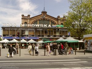 Die Hala Mirowska in Warschau