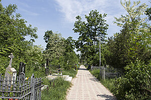 auf dem Zentralfriedhof von Chisinau