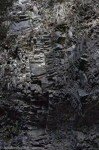 Typische Basaltformen im Barranco del Agua