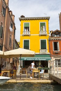 Hübsche, kleine Restaurants im Canale Cannaregio