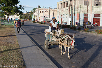 Straße in Santiago de Cuba