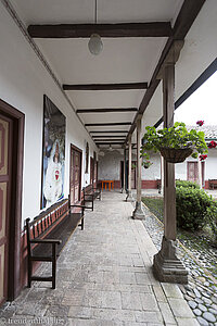 Gang im Museum zur Semana Santa von Popayán.