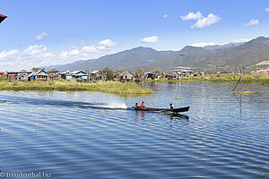 auf dem Inle-See