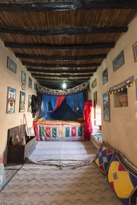 das Schlafzimmer der Wali im Taqah Fort im Oman